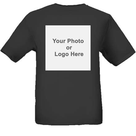 colour printing on black T-shirts